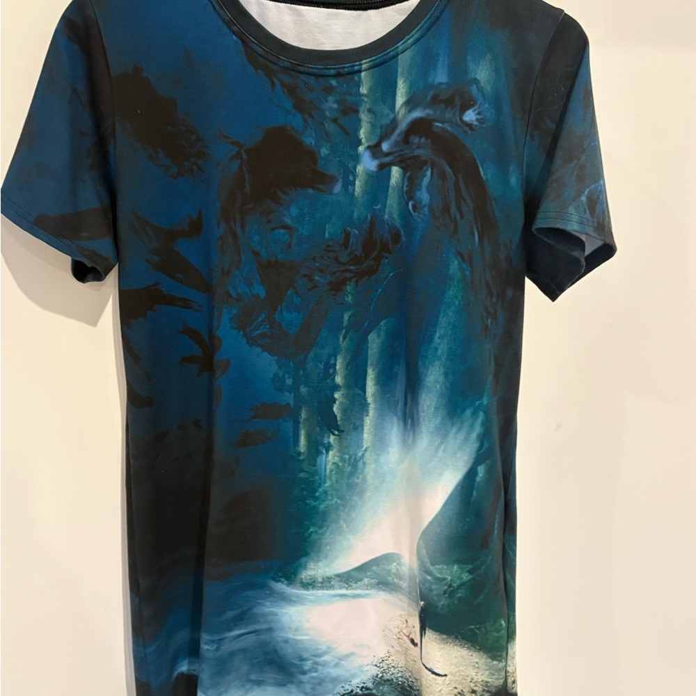 Blackmilk Harry Potter Patronus T-Shirt Dress (RARE) - Picture 2 of 5